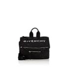 Givenchy Men's Pandora Stencil Messenger Bag-black