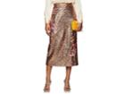 Erdem Women's Sacha Floral-embellished Sequined Midi-skirt