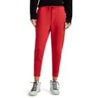 Nili Lotan Women's Nolan Cotton Jogger Pants - Red