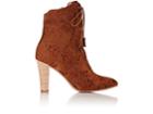 Ulla Johnson Women's Embroidered Audrey Ankle Boots