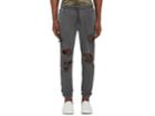 Nsf Men's Distressed Cotton French Terry Sweatpants