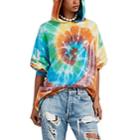 R13 Women's Sequined Tie-dyed Oversized Hoodie