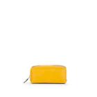 Smythson Men's Bond Small Leather Dopp Kit - Yellow