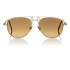 Calvin Klein 205w39nyc Women's Cknyc1812s Sunglasses-gold