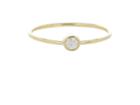 Jennifer Meyer Women's Diamond Bezel Ring