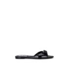 Salvatore Ferragamo Women's Cirella Rubber Slide Sandals - Black