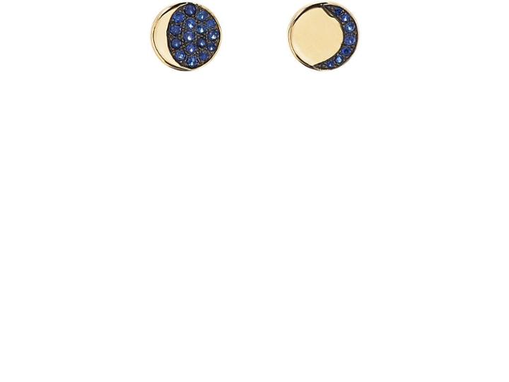 Pamela Love Fine Jewelry Women's Moon Phase Mismatched Stud Earrings