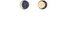 Pamela Love Fine Jewelry Women's Moon Phase Mismatched Stud Earrings