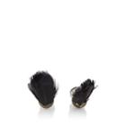 Samuel Gassmann Paris Men's Feather & Mother-of-pearl Cufflinks-black