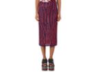 Proenza Schouler Women's Leather-woven Crochet Pencil Skirt