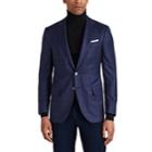 Isaia Men's Sanita Plaid Wool Two-button Sportcoat - Navy