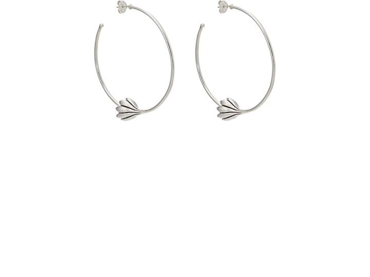 Pamela Love Women's Anemone Hoop Earrings