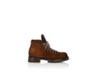 Barneys New York Men's Shearling-lined Burnished Suede Hiking Boots