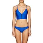Chromat Women's Horizon Bikini Top-blue