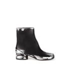 Maison Margiela Women's Tabi Leather Boots - Black