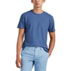 Barneys New York Men's Cotton Piqu T-shirt - Blue