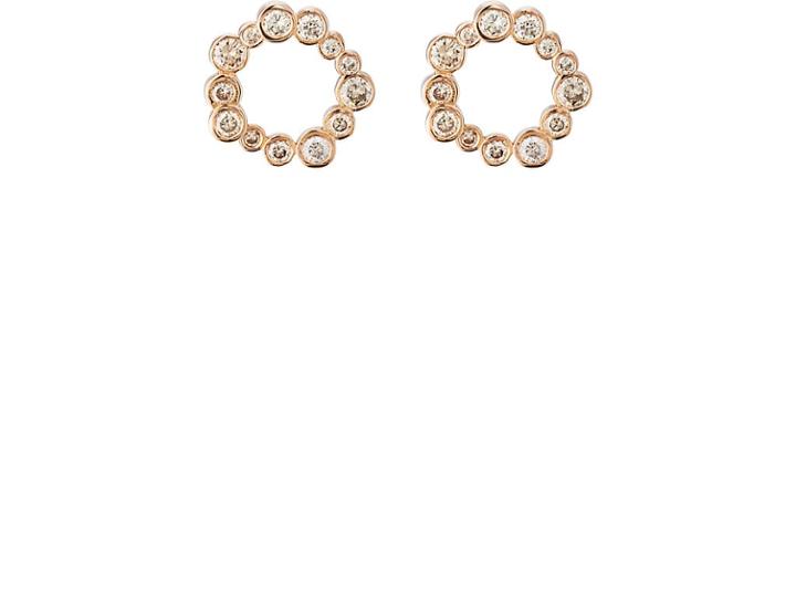 Pamela Love Fine Jewelry Women's Paillette Front-facing Hoop Earrings