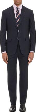 Isaia Classic Two-button Suit-blue