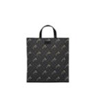 Gucci Men's Gg Supreme Canvas Shopper Tote Bag - Black