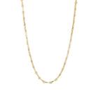 Azlee Women's Specialty Circular Chain Necklace - Gold
