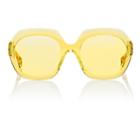 Maison Margiela Women's Mmmono Sunglasses-yellow