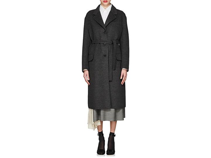 Prada Women's Virgin Wool-blend Long Coat