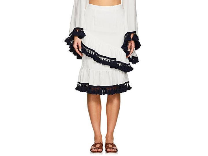 Suboo Women's Playa Frill Cotton-blend Skirt