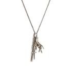 Givenchy Men's Zodiac Pendant Necklace - Silver