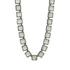 Nak Armstrong Women's Prehnite Necklace-silver