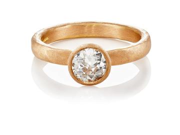 Malcolm Betts Women's Round-faced Ring