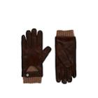 Christophe Fenwick Men's Le Mans Cashmere-lined Leather Driving Gloves - Brown