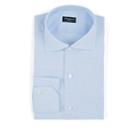 Finamore Men's Slub Cotton-linen Dress Shirt - Lt. Blue
