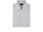 Barneys New York Men's Grid-checked Cotton Poplin Shirt