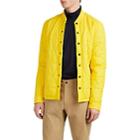 Aztech Mountain Men's Corkscrew Quilted Shirt Jacket - Yellow