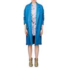 Isabel Marant Toile Women's Gimi Wool-blend Cocoon Coat - Blue