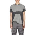 Isaora Men's Welded Stretch-cotton T-shirt-light Gray