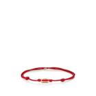 Luis Morais Men's Love Corded Bracelet - Red