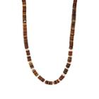 Barneys New York Men's Shell & Sterling Silver Necklace - Brown