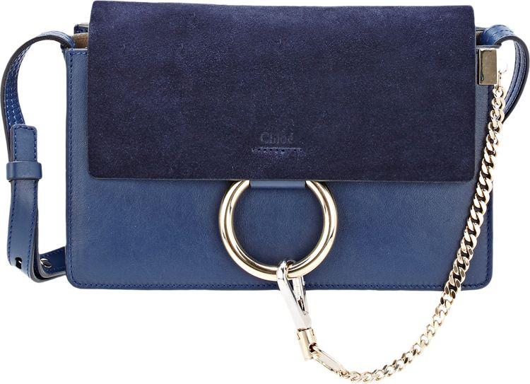 navy blue chloe bag