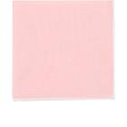 Simonnot Godard Men's Contrast-edge Cotton-linen Pocket Square - Pink
