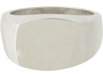 Grace Lee Women's Sterling Silver Signet Ring