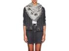 Givenchy Women's Tour Date Oversized Silk-wool Jacquard Scarf