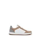Eleventy Men's Leather & Suede Sneakers - White