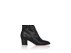 Christian Louboutin Women's Disco 70s Leather Ankle Boots