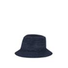 Kaminski Men's Byron Rollable Raffia Bucket Hat - Blue