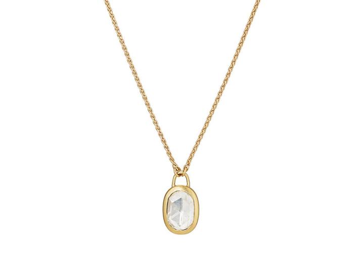 Eli Halili Women's Diamond Padlock Pendant Necklace