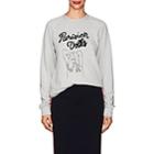 Sandrine Rose Women's The Weekend Parisian Dolls Fleece Sweatshirt - Gray
