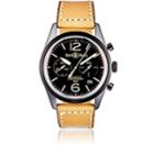 Bell & Ross Men's Br 126 Heritage Watch-black
