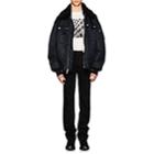 Calvin Klein 205w39nyc Men's Shearling-lined Oversized Bomber Jacket-black