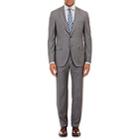 Isaia Men's Gregory Wool Sharkskin Two-button Suit - Gray